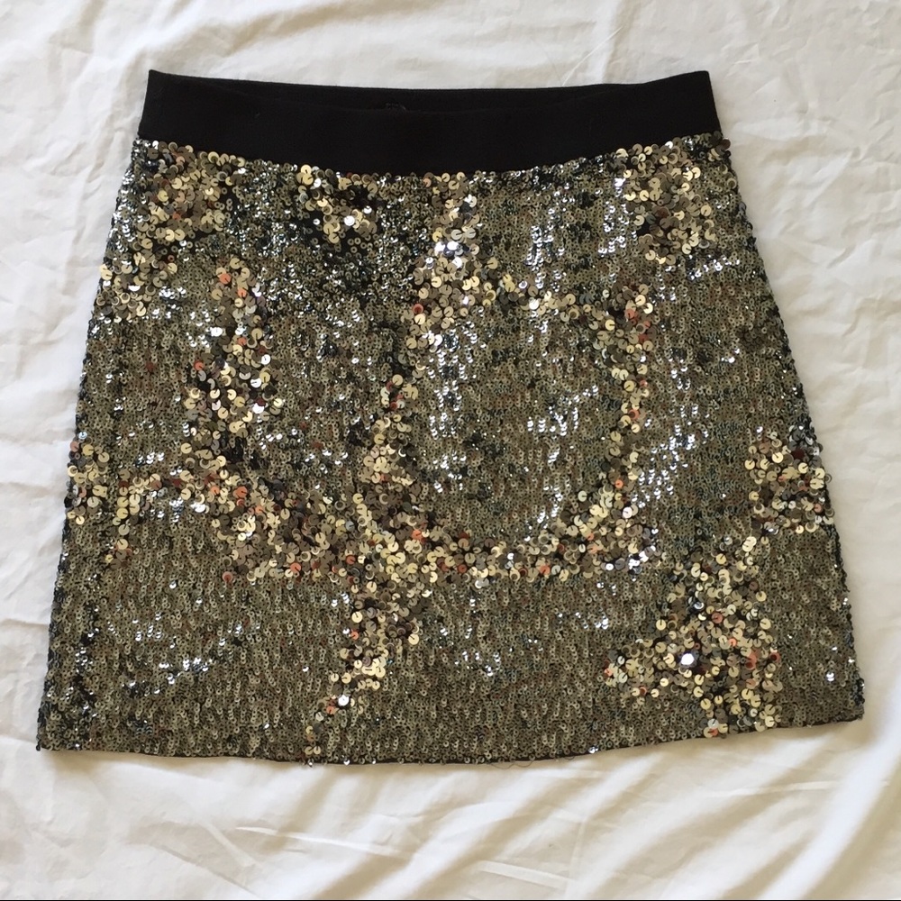 BOGO!! Club Monaco Sequin Mini Skirt